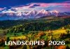 okładka kalendarze na rok 2026 Landscape